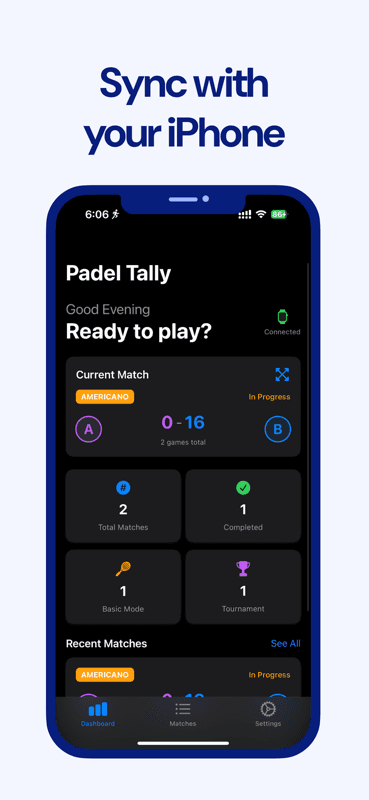 iPhone Dashboard